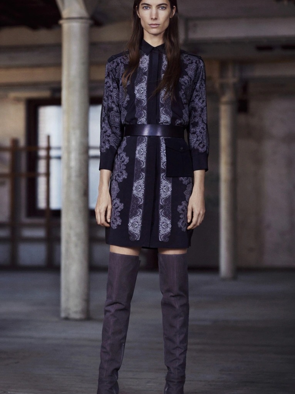 All Saints Lupine Lattice Dress, Size 4, Autumn 2015